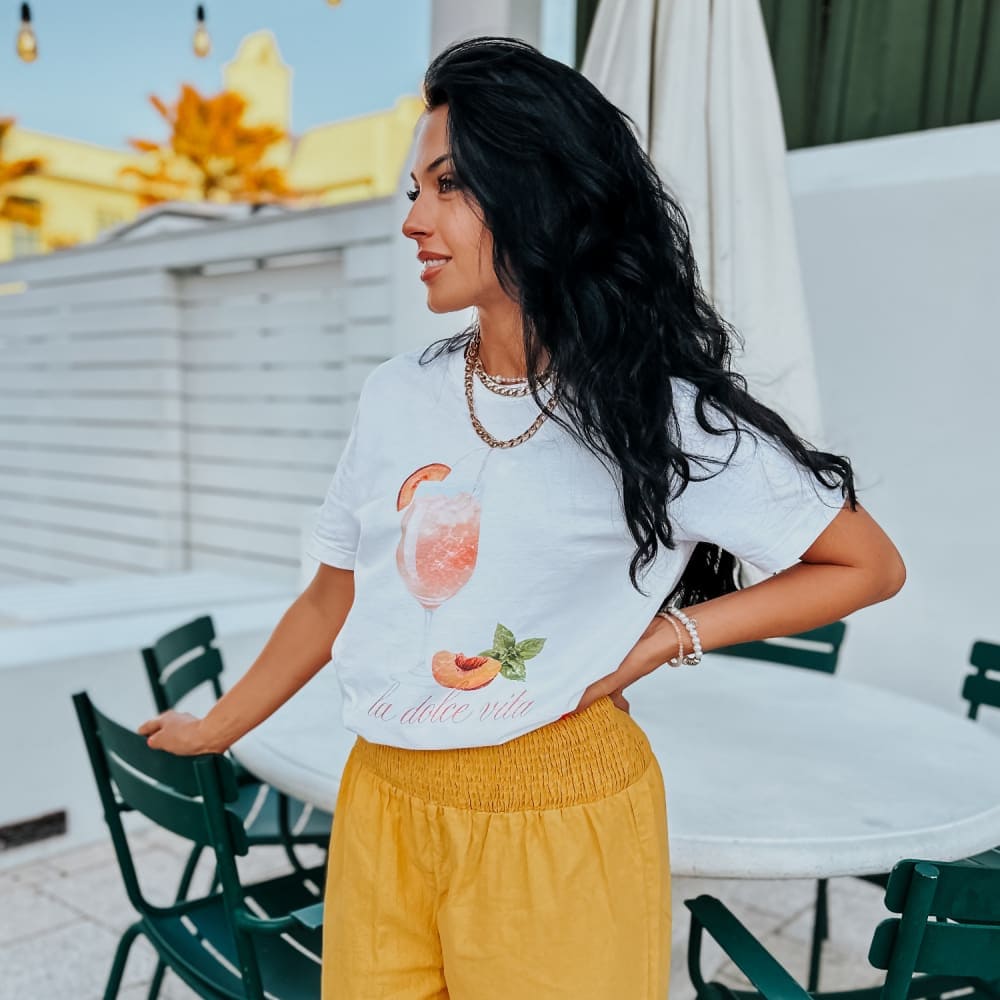 La Dolce Vita Brunch Tee - Mommy Apparel