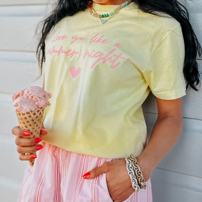 Like A Summer Night Tee - NEW