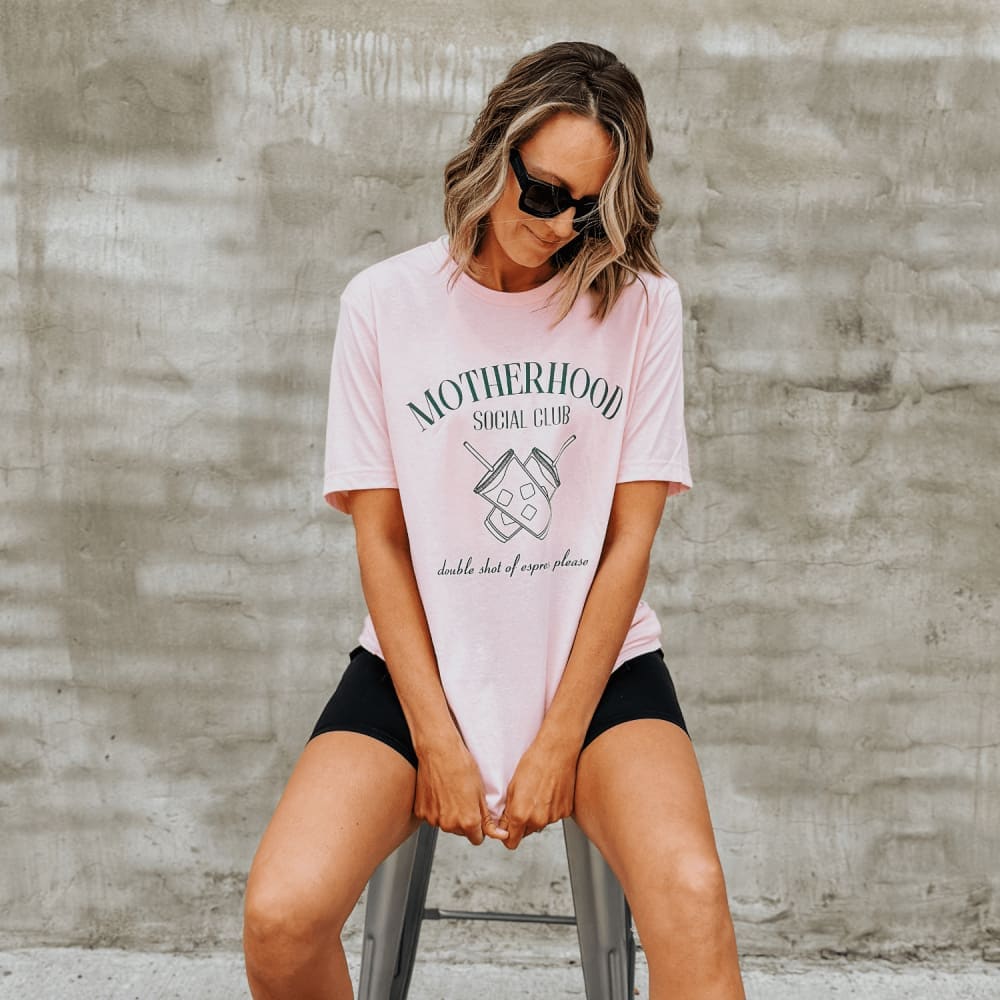 Motherhood Social Club - Pink Mommy Apparel