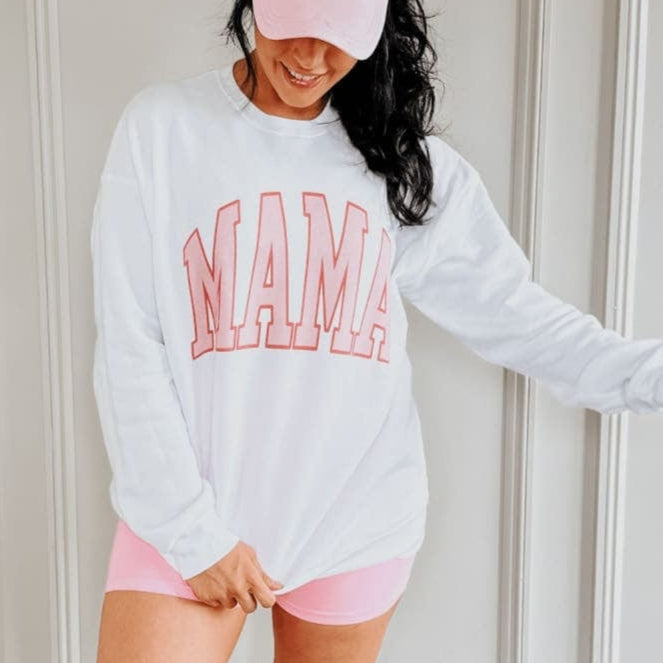 Neutral Mama Sweatshirt - White