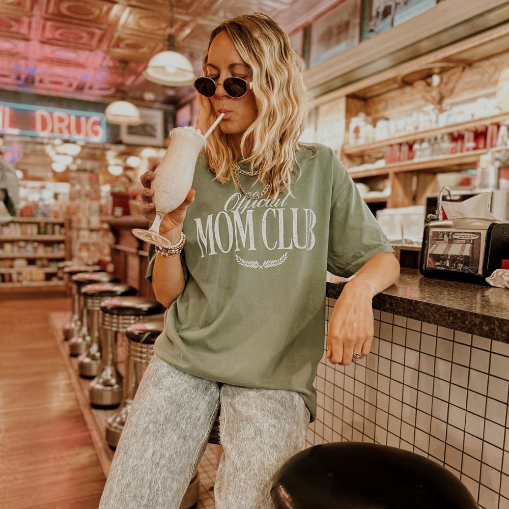 Official Mom Club Tee - NEW