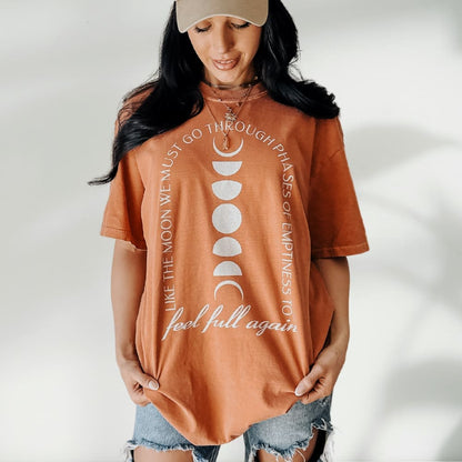 Phases of the Moon Tee - NEW