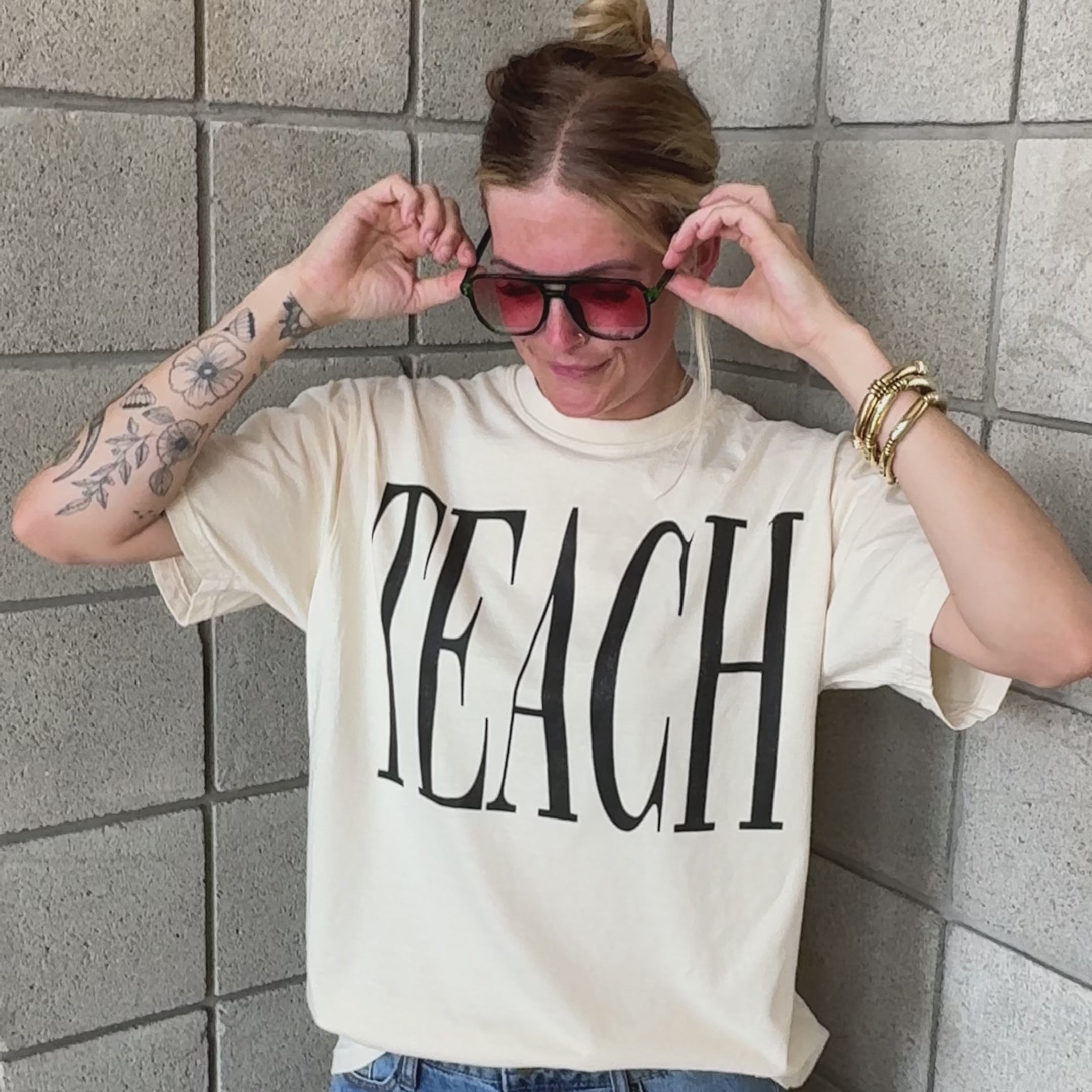 Bold Teach Tee