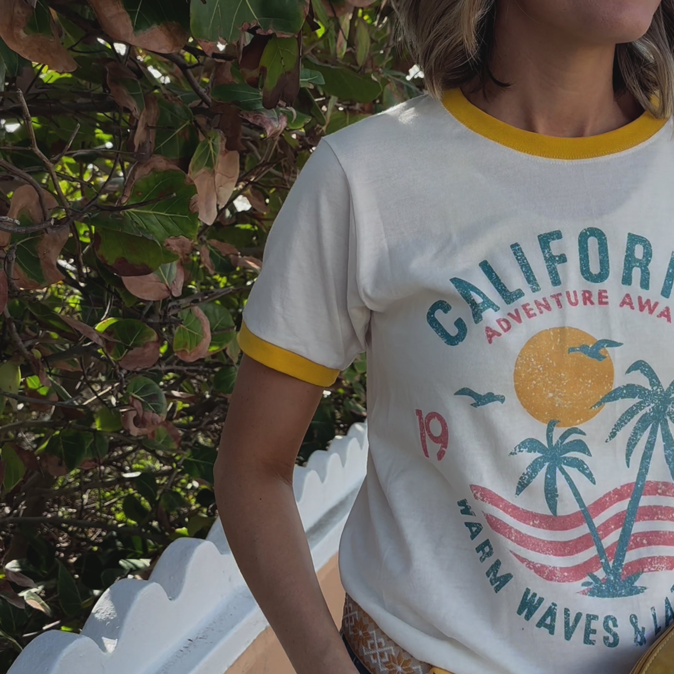 California 1987 Ringer Tee