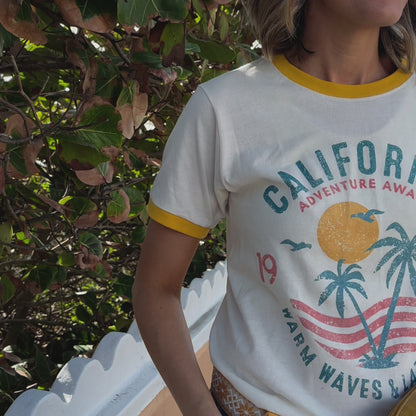 California 1987 Ringer Tee