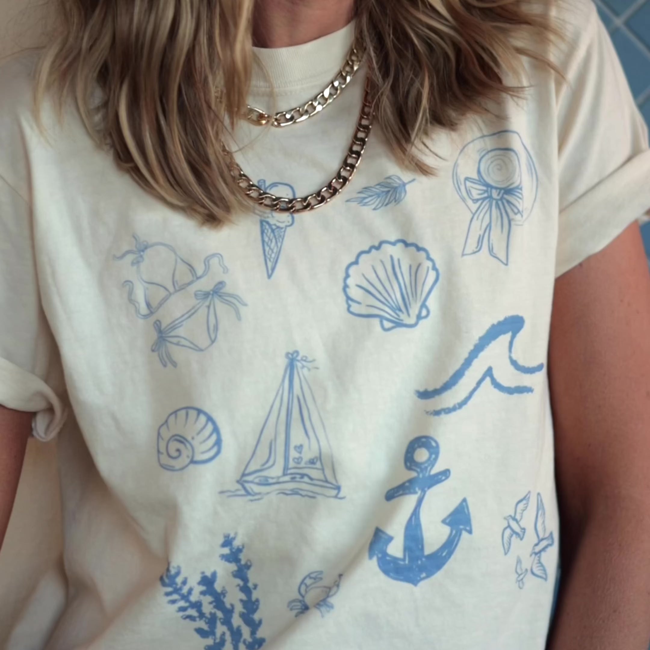 Just Plain Beachy Tee