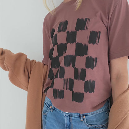 Chic Checkerboard Tee