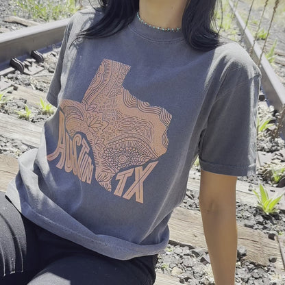 Austin TX Boxy Tee