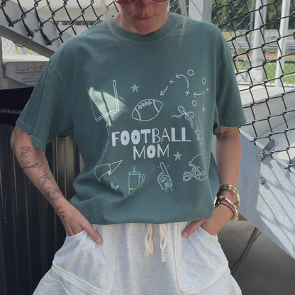 Football Mom Tee