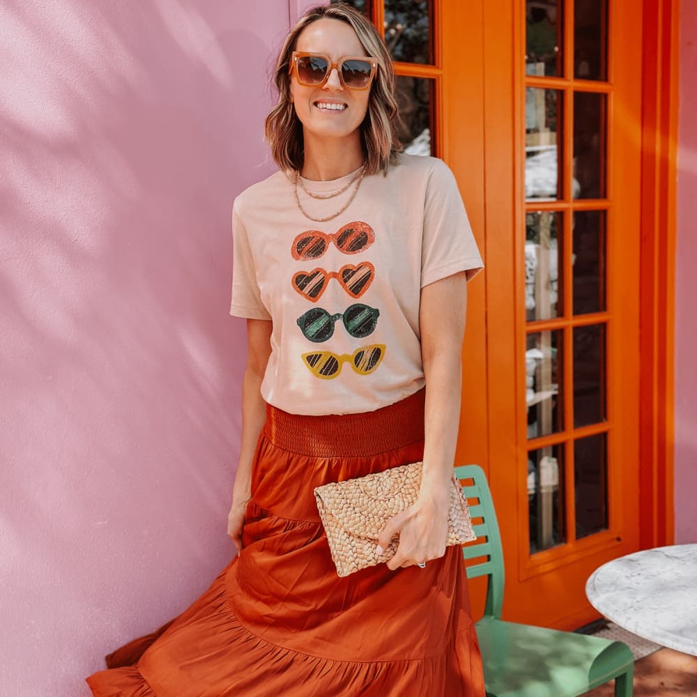 Retro Sunglasses Tee - Mommy Apparel