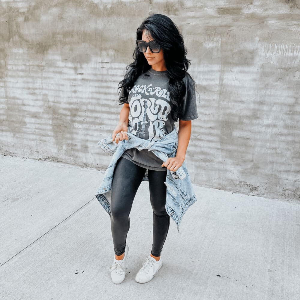 Rock n’ Roll World Tour Tee - Mommy Apparel