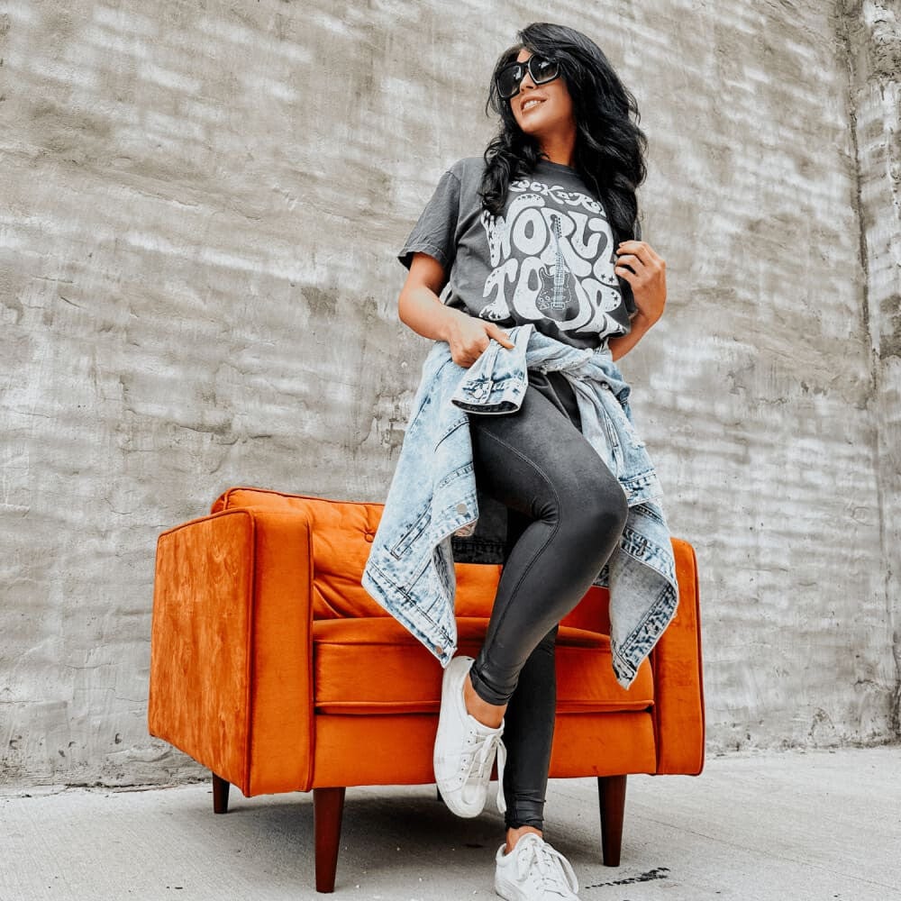 Rock n’ Roll World Tour Tee - Mommy Apparel