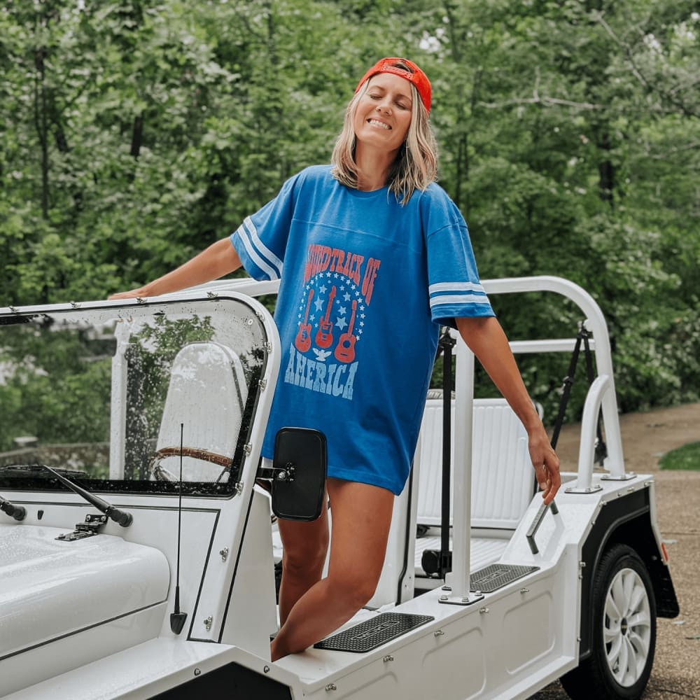 Soundtrack of America Jersey Tee - NEW