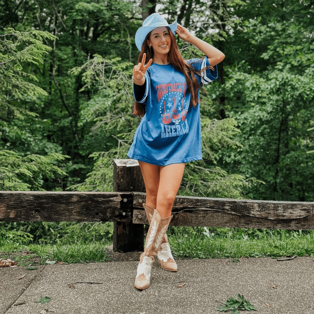 Soundtrack of America Jersey Tee - NEW