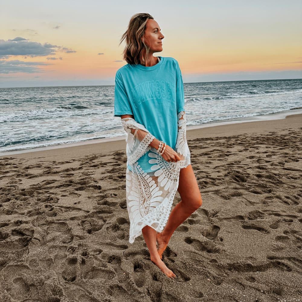 Sunkissed Tee - Lagoon - NEW