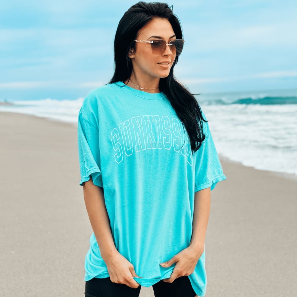 Sunkissed Tee - Lagoon - NEW