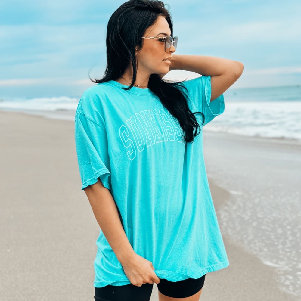Sunkissed Tee - Lagoon - NEW