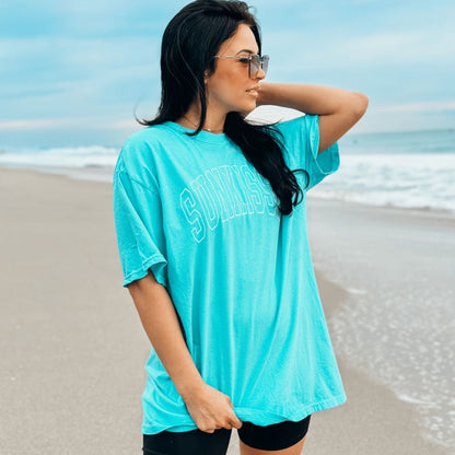 Sunkissed Tee - Lagoon - NEW