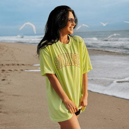 Sunkissed Tee - Neon Lemon - NEW