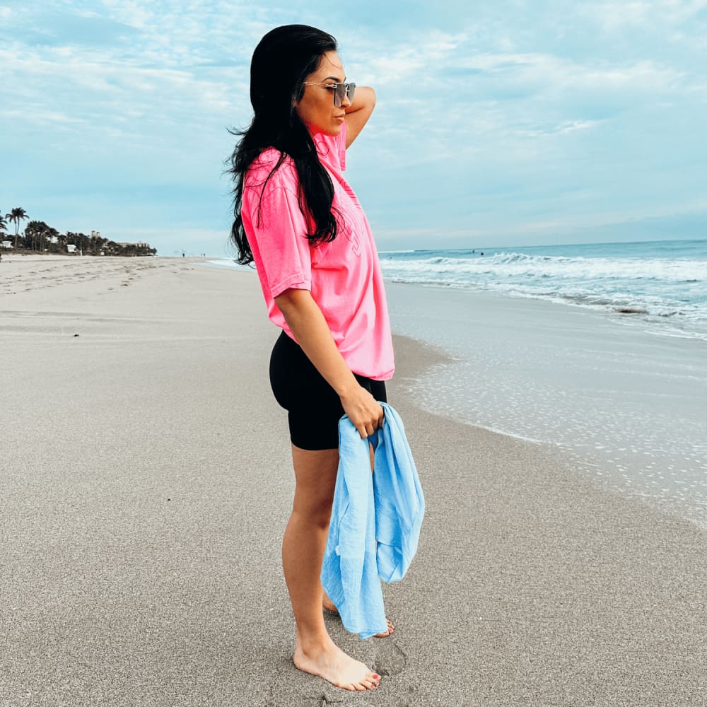 Sunkissed Tee - Neon Pink - NEW
