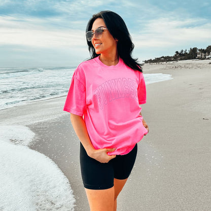 Sunkissed Tee - Neon Pink - NEW