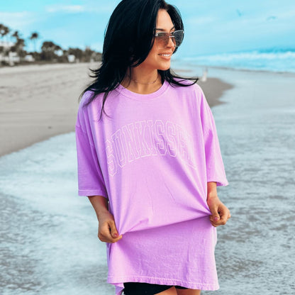 Sunkissed Tee - Neon Violet - NEW