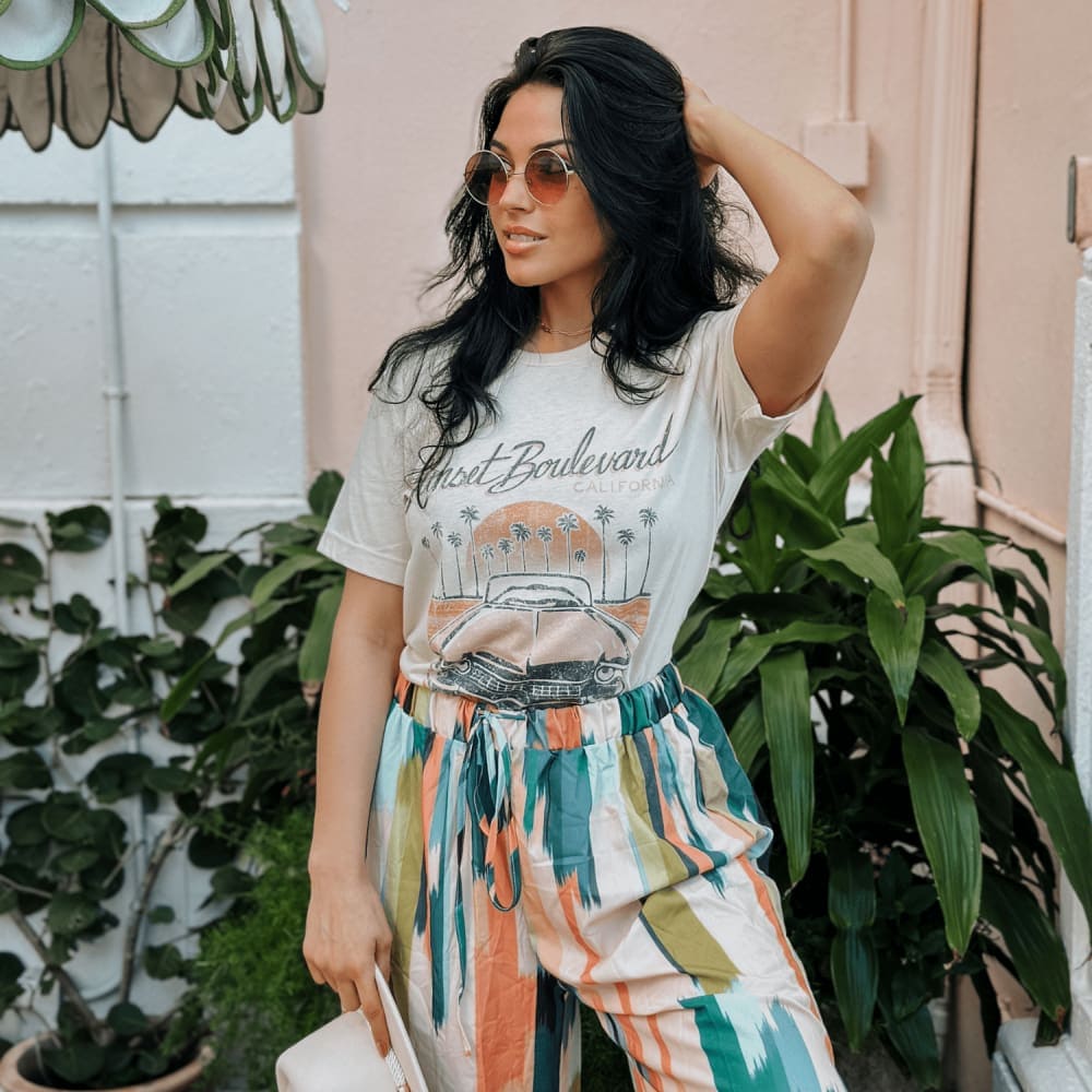 Sunset Boulevard Tee - Mommy Apparel