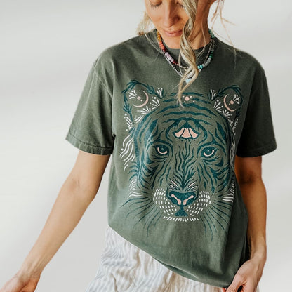 Tribal Tiger Tee - NEW