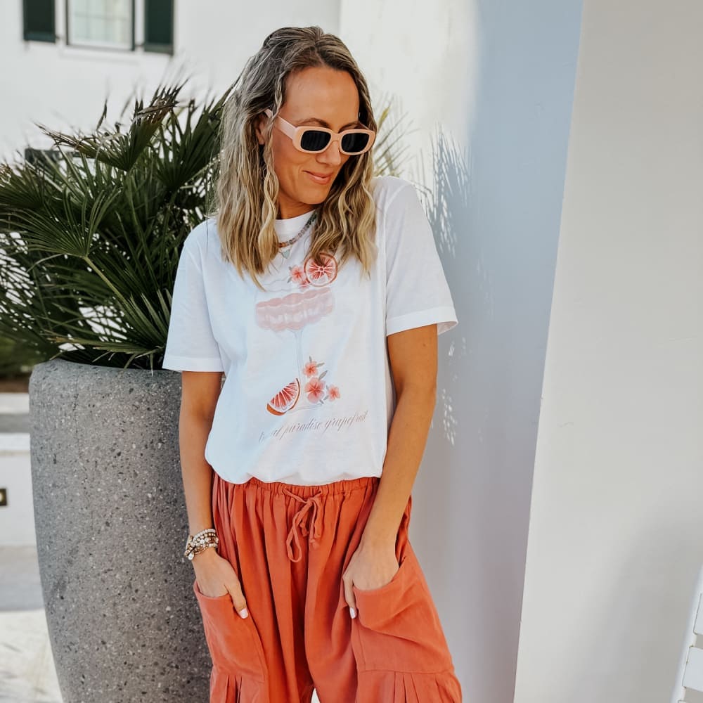 Tropical Paradise Brunch Tee - Mommy Apparel