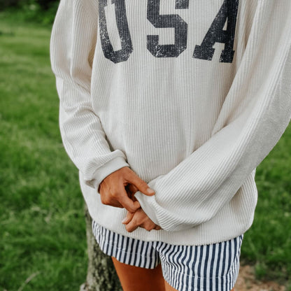 USA Corded Crew - NEW