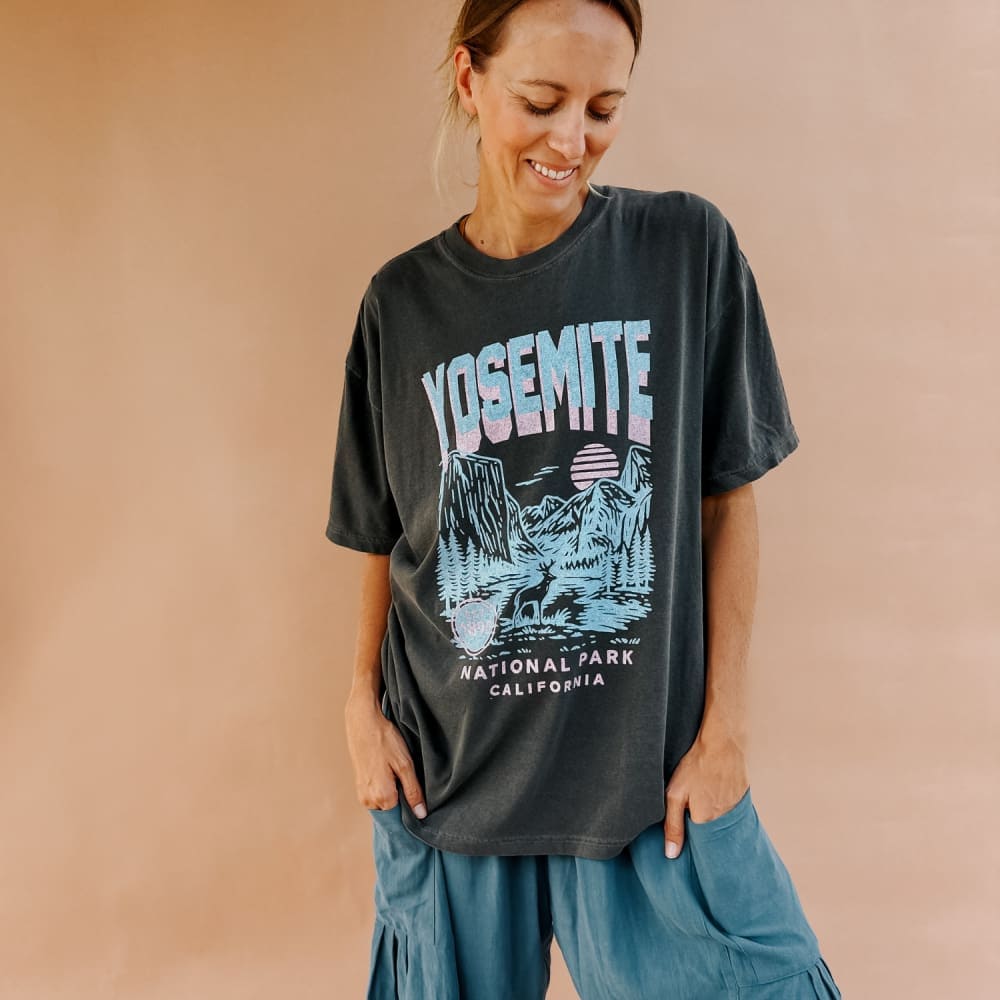 Yosemite Heritage National Parks Tee NEW