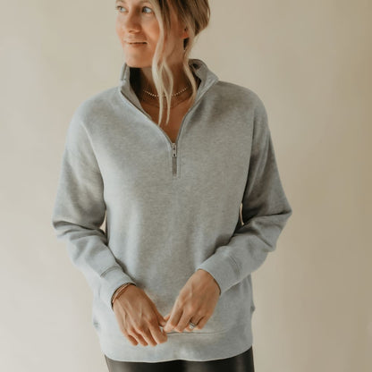 3/4 Zip Soft Pullover