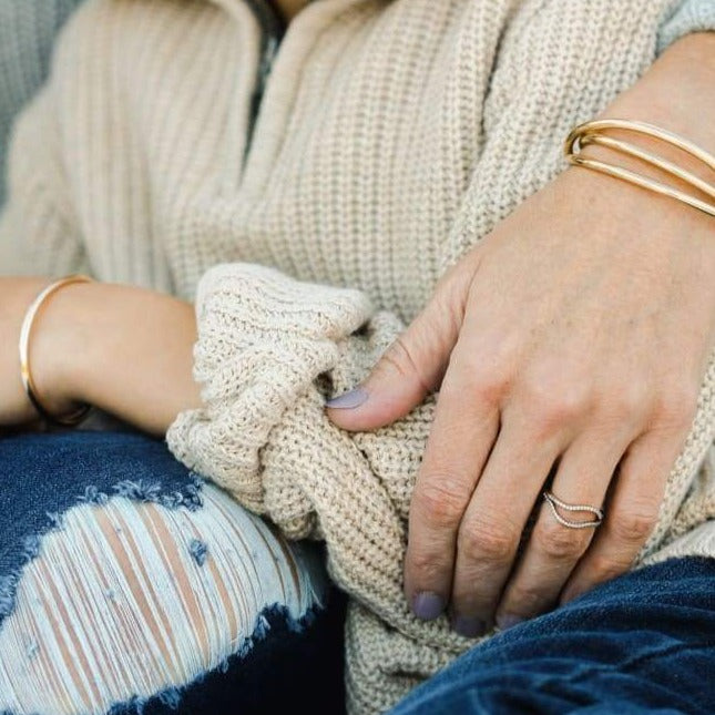 Immeasurable Gold Mama & Me Set - Baby Bangles