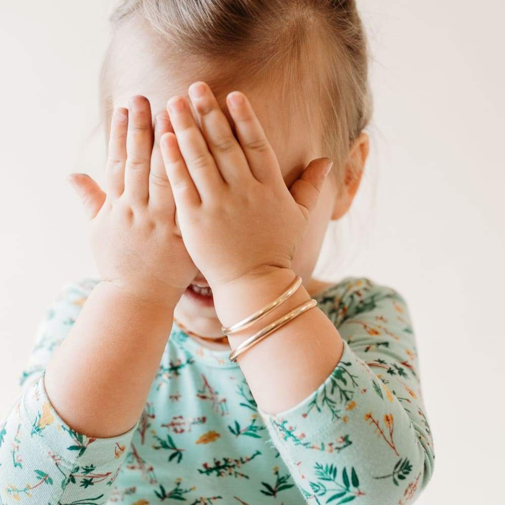 Personalized Gold Baby Bracelet