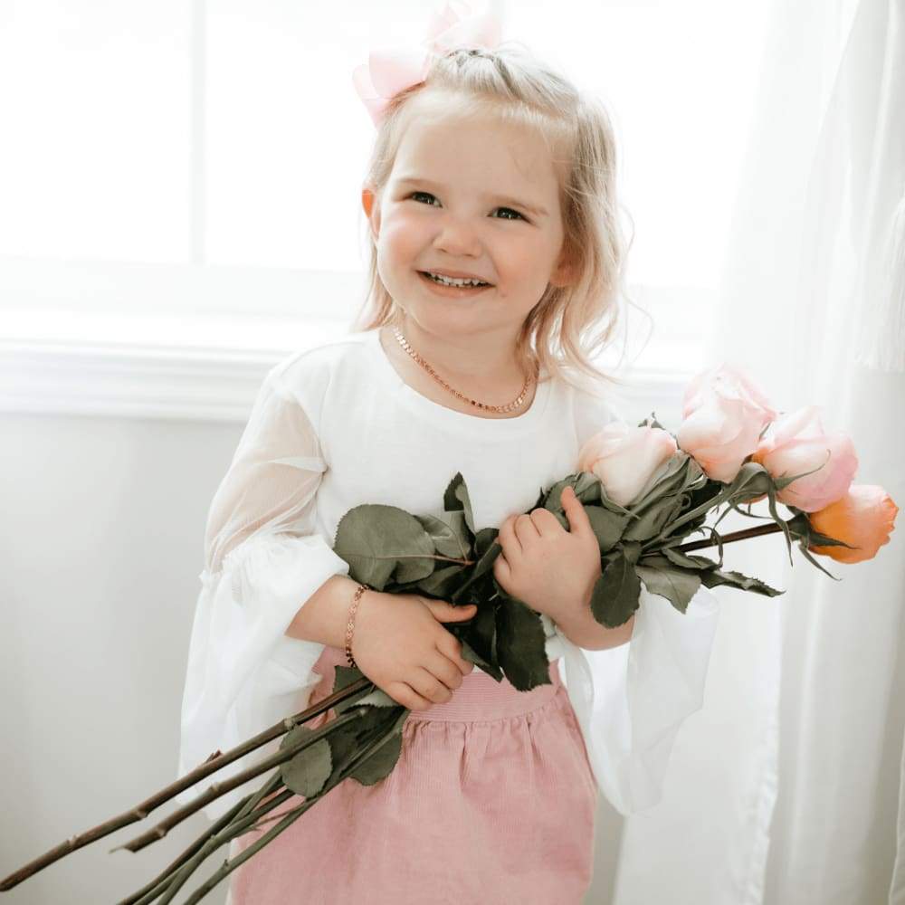 Rose Gold Sol Children’s Necklace -Simple Necklace