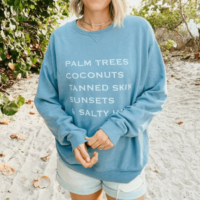 Salty Hair Crewneck