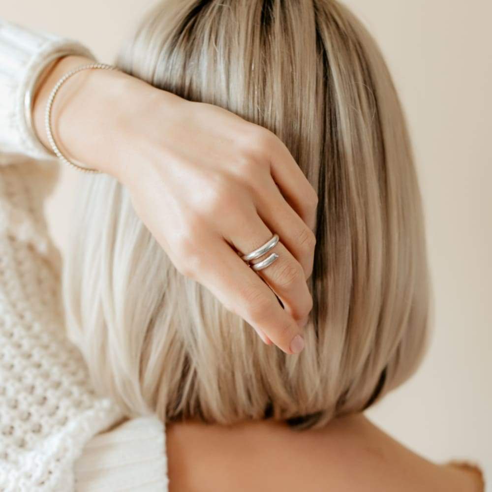 Silver Journey Ring - Women’s Bangles